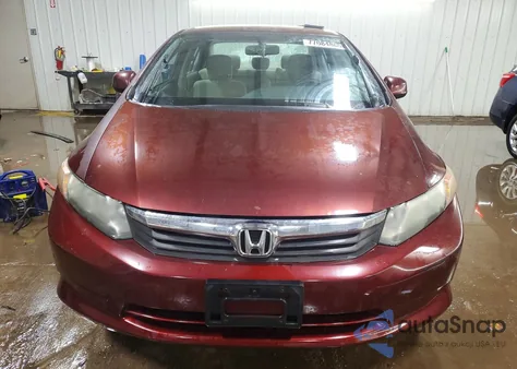 2012 Honda Civic Lx z USA, uszkodzony, nr VIN 19XFB2F53CE051684